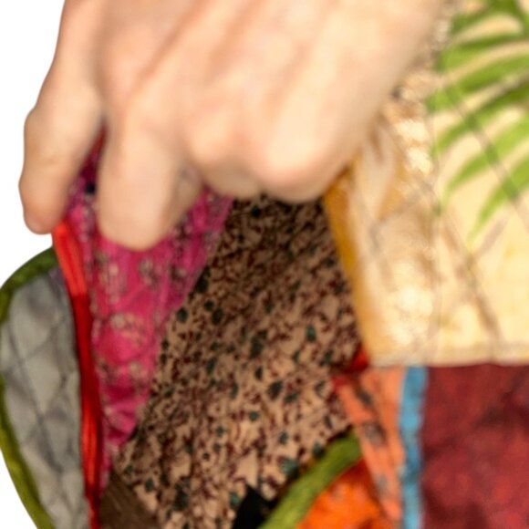 Sacred Threads NEW patchwork blazer jacket French Provencal floral prints L/XL - Picture 4 of 6